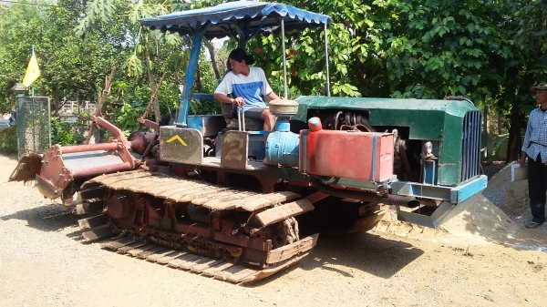 ขายรถตีดินเครื่อง HO7D เทอร์โบ พร้อมใช้งาน ลดราคาให้อีก เหลือ180000