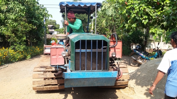 ขายรถตีดินเครื่อง HO7D เทอร์โบ พร้อมใช้งาน ลดราคาให้อีก เหลือ180000