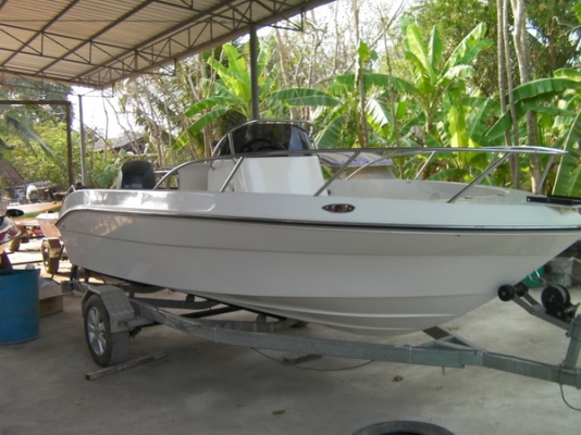ขายเรือ 17 ฟุตช่างหลาน เครื่อง โฟว์ 80 แรงยามาฮ่า สภาพสวยๆ