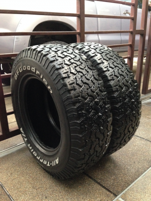 ยาง All BF Goodrich 245 70 16 ดอกเต็ม จำนวน2เส้น ราคาไม่แพง