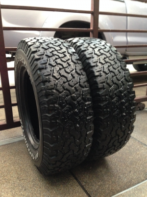 ยาง All BF Goodrich 245 70 16 ดอกเต็ม จำนวน2เส้น ราคาไม่แพง