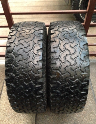 ยาง All BF Goodrich 265 70 16 ดอกเต็ม จำนวน2เส้น ราคาไม่แพง