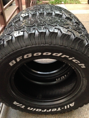 ยาง All BF Goodrich 265 70 16 ดอกเต็ม จำนวน2เส้น ราคาไม่แพง