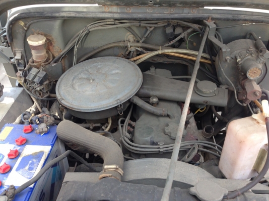 จี๊ปมิตซูสภาพสวยออปชั่นเต็มพร้อมพ่วงท้ายมีทะเบียนถูกต้อง