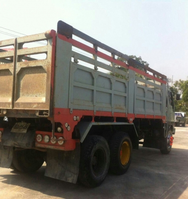 สิบล้อ ฮีโน่ FM3H195ปี39 ดั้ม 2เพา เครืองดีเกียร์ฟูลเอร์ สภาพดีสวยบางเดิมๆพร้อมใช้งาน เล่มทะเบียนพร้อมโอน