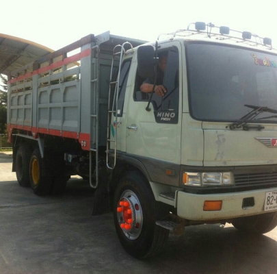 สิบล้อ ฮีโน่ FM3H195ปี39 ดั้ม 2เพา เครืองดีเกียร์ฟูลเอร์ สภาพดีสวยบางเดิมๆพร้อมใช้งาน เล่มทะเบียนพร้อมโอน