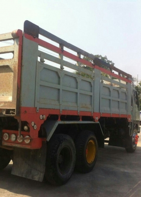 สิบล้อ ฮีโน่ FM3H195ปี39 ดั้ม 2เพา เครืองดีเกียร์ฟูลเอร์ สภาพดีสวยบางเดิมๆพร้อมใช้งาน เล่มทะเบียนพร้อมโอน