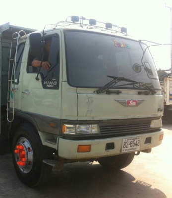 สิบล้อ ฮีโน่ FM3H195ปี39 ดั้ม 2เพา เครืองดีเกียร์ฟูลเอร์ สภาพดีสวยบางเดิมๆพร้อมใช้งาน เล่มทะเบียนพร้อมโอน