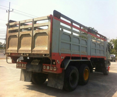 สิบล้อ ฮีโน่ FM3H195ปี39 ดั้ม 2เพา เครืองดีเกียร์ฟูลเอร์ สภาพดีสวยบางเดิมๆพร้อมใช้งาน เล่มทะเบียนพร้อมโอน