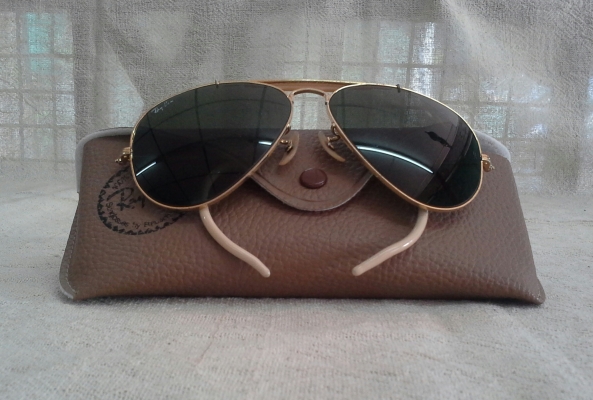 แว่นตานายพลแมคอาร์เธอร์/ผู้ชายกลางแจ้ง B&amp;L RAY-BAN AVIATOR MacArthur Outdoorsman USA  ต้วแท้! ตัวจริง!