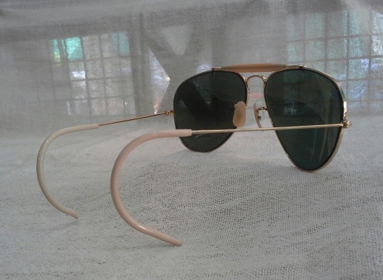 แว่นตานายพลแมคอาร์เธอร์/ผู้ชายกลางแจ้ง B&amp;L RAY-BAN AVIATOR MacArthur Outdoorsman USA  ต้วแท้! ตัวจริง!