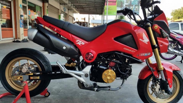 Honda Msx สีแดง ปี 57 สภาพแต่ง สวย ๆ เครื่องดีเดิม ๆ ราคา เบา ๆ