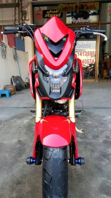 Honda Msx สีแดง ปี 57 สภาพแต่ง สวย ๆ เครื่องดีเดิม ๆ ราคา เบา ๆ