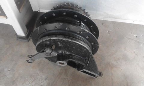 ขายดุมหลัง honda wing