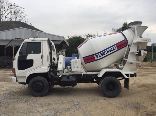 ขาย รถโม่ปูน ขนาดโม่ 2.5คิว Hino FC เครื่อง HO7D 195แรง สภาพดีเยี่ยม ทะเบียนพร้อมโอน