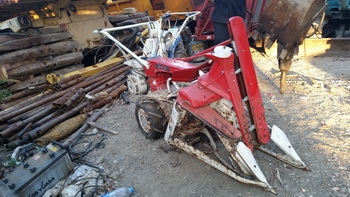 ขาย รถเกี่ยวข้าว เกี่ยวหญ้า เดินตาม พร้อมมัด KUBOTA พร้อมใช้งาน  เก่าญี่ปุ่น