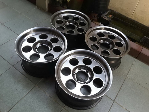 ล้อ PIAA 6/139 ขอบ 16*8 ET+10 สภาพสวยๆ 1ชุด