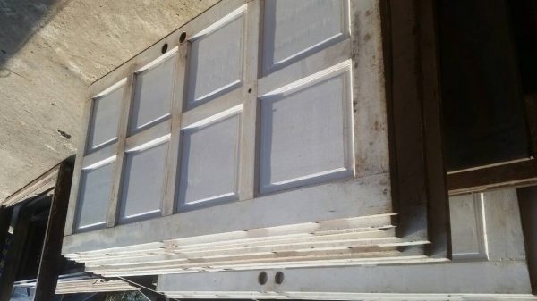 บานประตูลูกฟักไม้เต็งขนาด 1*2 เมตรบานไม้สัก70*2 เมตร