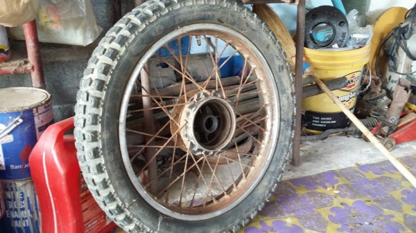 ขายล้อมอไซด์วิบากมือสอง