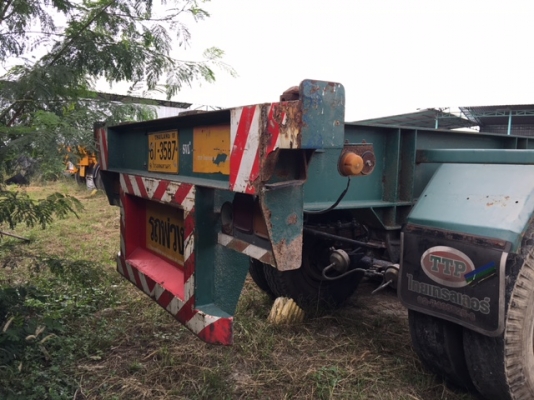 ขายด่อน หางเทรลเลอร์ก้างปลา 40 ฟุต 2 เพลา