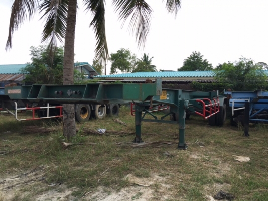 ขายด่อน หางเทรลเลอร์ก้างปลา 40 ฟุต 2 เพลา