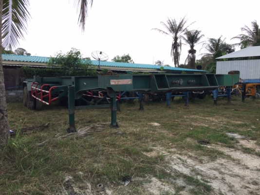 ขายด่อน หางเทรลเลอร์ก้างปลา 40 ฟุต 2 เพลา