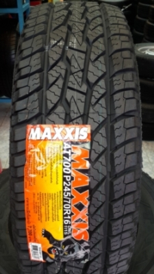 ขายยางใหม่ 245/70/16 MAXXIS BRAVO A/T 700 ปี16  เส้นล่ะ 3100
