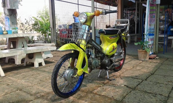 ขาย C70 เครื่องไทเกอร์125 (ไม่ ท.บ. มีใบซื้อขายออกให้จากทางร้าน) ค่าตัว 6500 บาท สนใจทักเเชทหรือโทร.089-8054390 โอ๋ ลพบุรี