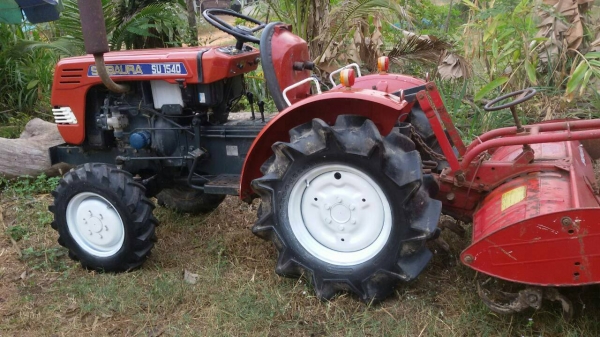 รถไถเล็ก 4&times;4 พร้อม โรตารี่ เครื่องแน่น.ไฮโรลิกดี  ง