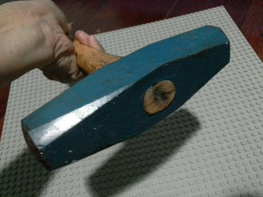 ขายคอม้าขาเดียวทาปาเรียขนาด12" งานเก่าเก็บหลายปีเหล็กดี