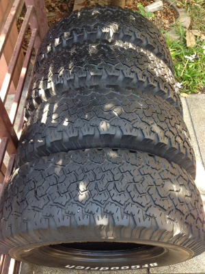 ยาง All BF goodrich 265 70 16 ดอกเยอะ พร้อมใช้งาน ราคาไม่แพง