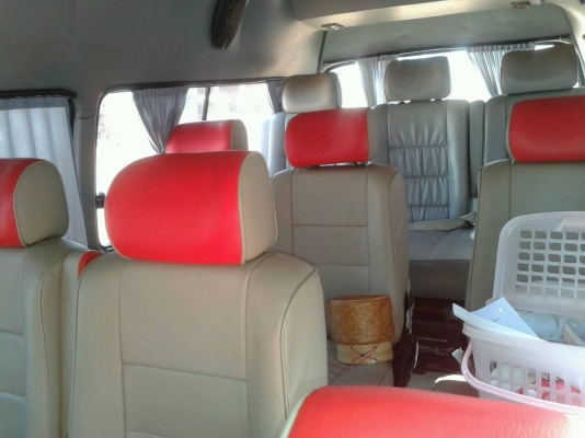 ขายรถตู้ commuter ปี46 วางเครื่อง 2jz ลงเล่มแล้ว ใช้ได้ 2 ระบบ แก๊ส,เบนซิน เกียร์ออโต้ รถสวยไม่มีที่ผุ ทะเบียนเต็มพร้อมโอน