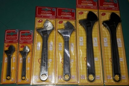 ขาบประแจเลื่อนทาปาเรียงานอิเดียเหล็กเหนียว TAPARIAราคาอยู่ด้านล่าง