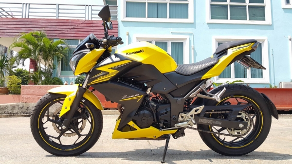 Z300 2015 วิ่งแค่ 3,000 กิโล มี ABS Slipper Clutch แต่งสวย ไม่แพง ต่อรองได้ครับ