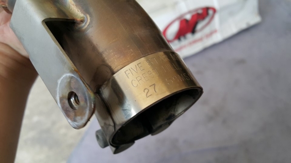 ท่อ M4 แท้ สำหรับ CB500 ตรงรุ่น ใช้ไม่เกิน 2,000 กิโล ขายไม่แพง