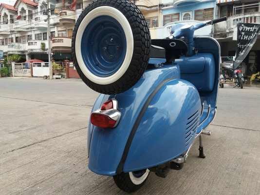 รับสั่งทำ Vespa และบริการหลังการขาย ร้าน Pong_Motor_Classic รับซ้อม ปะผุ ผ่นสี ขายซาก บริการครบวงจร