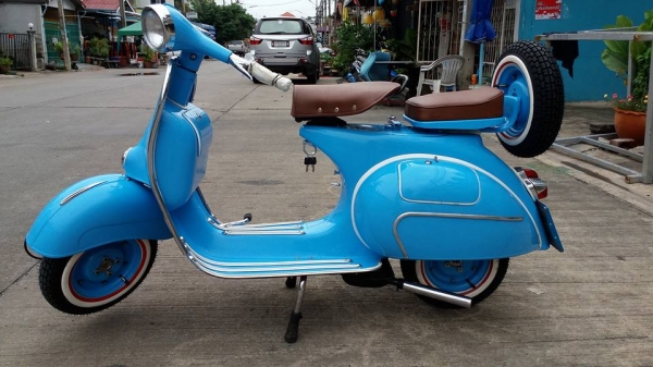 รับสั่งทำ Vespa และบริการหลังการขาย ร้าน Pong_Motor_Classic รับซ้อม ปะผุ ผ่นสี ขายซาก บริการครบวงจร