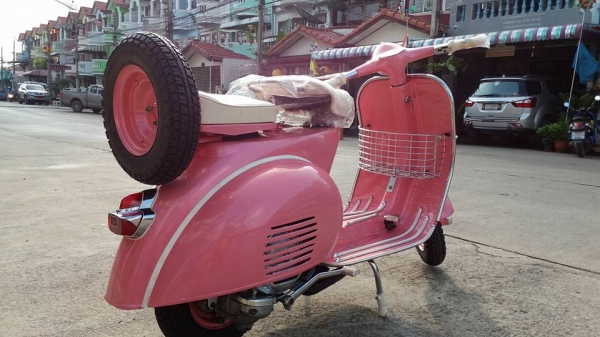 รับสั่งทำ Vespa และบริการหลังการขาย ร้าน Pong_Motor_Classic รับซ้อม ปะผุ ผ่นสี ขายซาก บริการครบวงจร