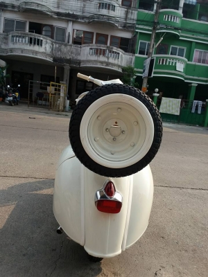 รับสั่งทำ Vespa และบริการหลังการขาย ร้าน Pong_Motor_Classic รับซ้อม ปะผุ ผ่นสี ขายซาก บริการครบวงจร