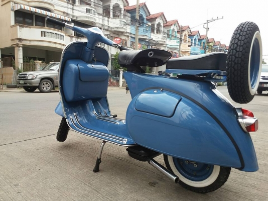 รับสั่งทำ Vespa และบริการหลังการขาย ร้าน Pong_Motor_Classic รับซ้อม ปะผุ ผ่นสี ขายซาก บริการครบวงจร