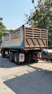 ขายรถพ่วง Isuzu เครื่อง 360 แรง ปี 54 กระบะดัมพ์สามมิตร ลูก 3 เพลา ยางเต็ม