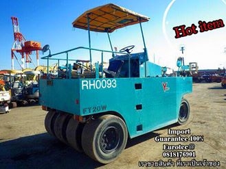 ขาย รถบด7 ล้อยาง furukawa จำหน่าย รถ เครื่องจักร อุปกรณ์ทุกชนิด นำเข้า100\% ราคาถูก eurotec 0818176901