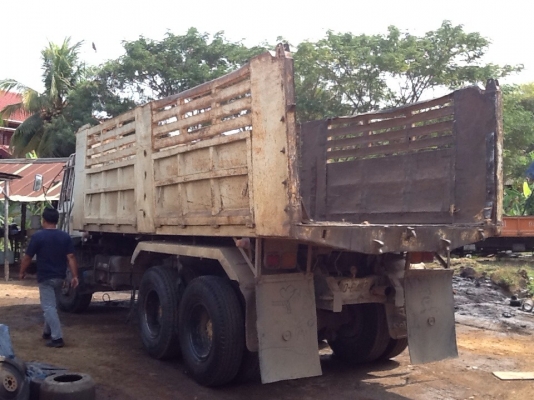 10ล้อดั้ม MITSU TD1588 ปี38เครื่อง6D16 เกียร์10สปีด