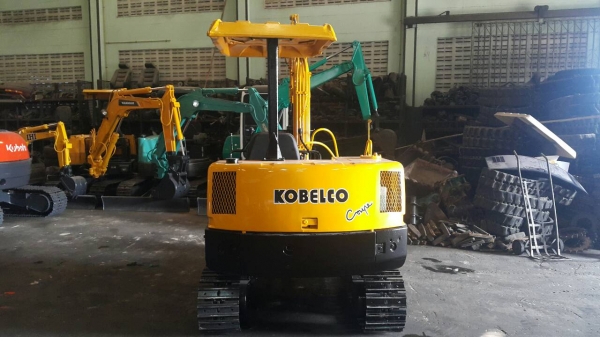 ขาย รถขุด KOBELCO รุ่น SK027 มือสองญี่ปุ่น แทรกเหล็ก สลักแน่น มีไลน์ใส่ หัวกระแทกได้ มือถือ /LINE ID : 0818753444