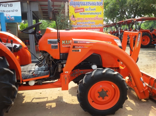ปัญญาแทรคเตอร์..จัดมาให้ครับ ด่วน!!!คูโบต้า L4708 พร้อมใบมีดคานบนSD181 สภาพสวย เดิมๆทำงาน1,049ชม.จัดส่ง อ.เถิน จ.ลำปาง