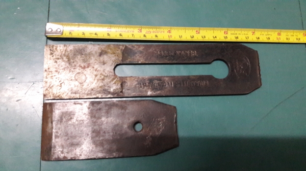 ขายใบกบเหล็กตรากระทิงแพ็คคู่2ใบ2แบบ2ยี่ห้องานเก่าGERMANY