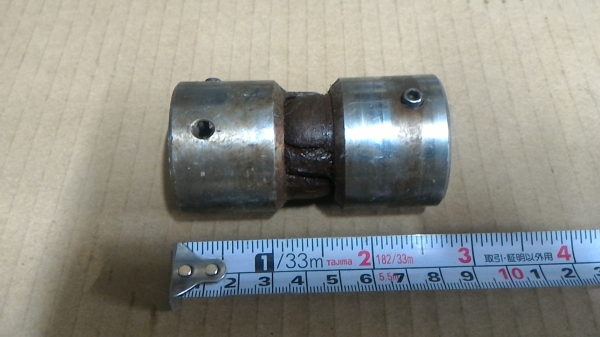 ข้อต่ออ่อนส่งกำลัง (คัปปลิ้ง) งอได้ 45 องศา ขนาดใส่เพลาได้ 19 มม.