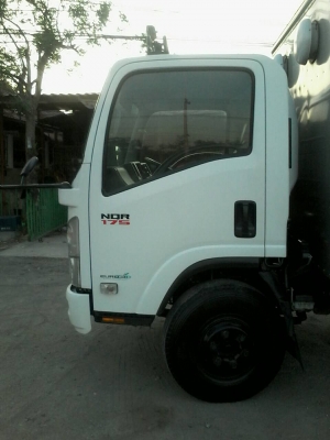 ขายISUZU NQR175หน้าตึกยูโร3จดปี56ไมล์น้อยตู้แห้งยาว5.50เมตร