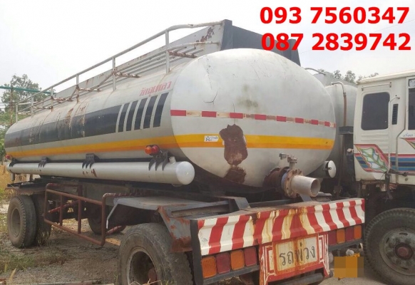 ขายรถพ่วงบรรทุกน้ำ(กากน้ำตาล)