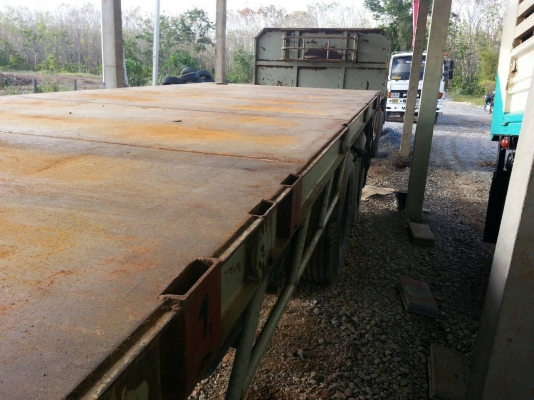 HINO FL3H  18 ล้อ พ่วงกระบะเปลือย